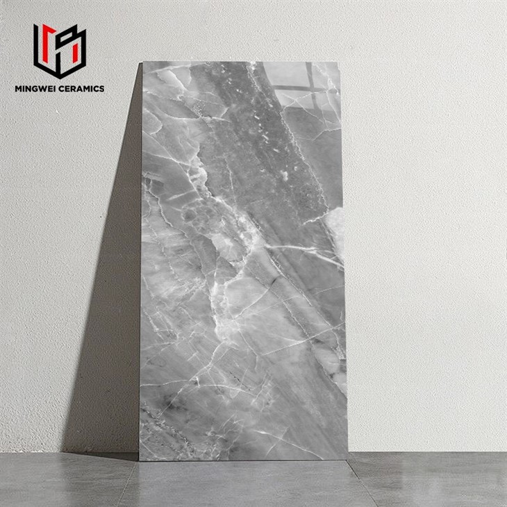 Grey Colour Polished Ceramic Tiles