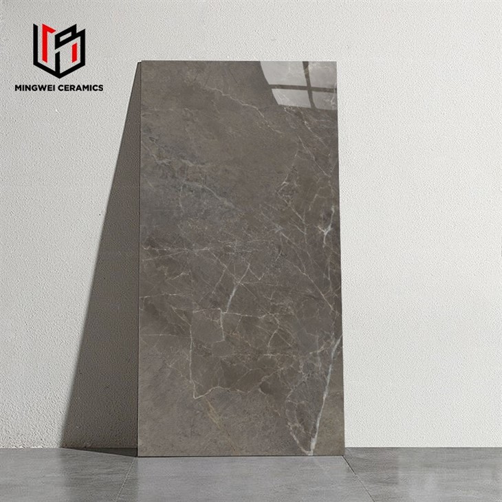 High-Gloss Marble Effect Tiles
